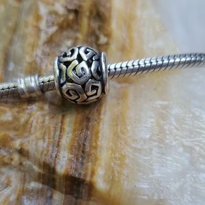 Pandora openwork charm